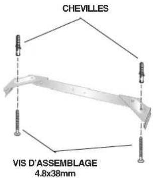 FRIGIDAIRE PL30WC51EC - INSTALLATION SUPPORT DE FIXATION - 3