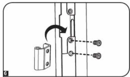 Tripp Lite SmartRack SR42BMDEXPNDNR3 - Inversion de la porte avant (suite) - 4