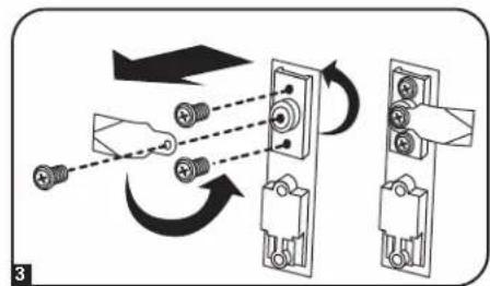 Tripp Lite SmartRack SR42BMDEXPNDNR3 - Inversion de la porte avant (suite) - 1