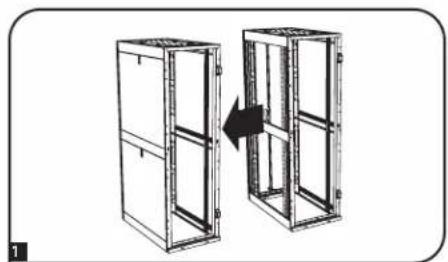 Tripp Lite SmartRack SR42BMDEXPNDNR3 - CobmeeHne WkafoB (yctaHOBb B pIa) - 1