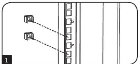Tripp Lite SmartRack SRW9U - IIN3BneHn 3aKnapHbIX raeK nobTOPte warn 1-3 B o6paTHOM npAke - 1
