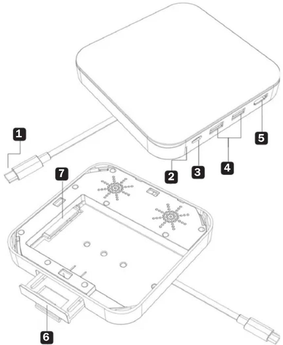 Tripp Lite U442DOCK17GY - Accesorios Opcionales - 1