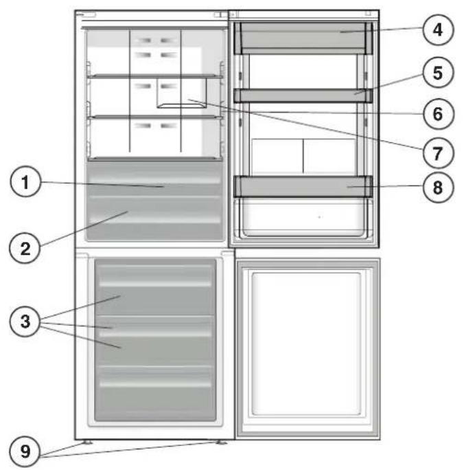 WHIRLPOOL B TNF 5322 OX2 - DESCRIZIONE DEL PRODOTTO - 1