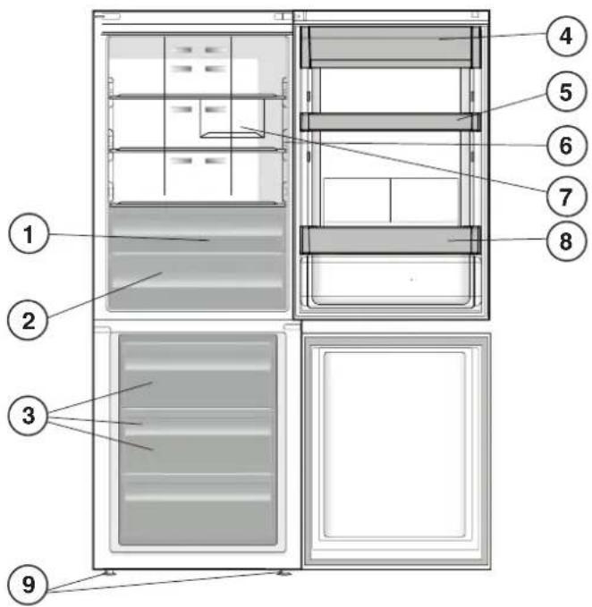 WHIRLPOOL B TNF 5322 OX2 - POPIS PRODUKTU - 1