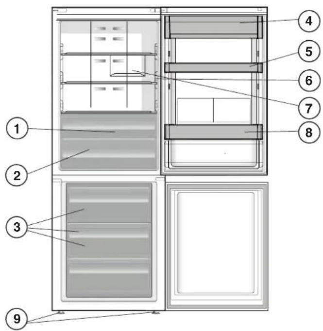 WHIRLPOOL B TNF 5322 OX2 - TOOTE KIRJELDUS - 1