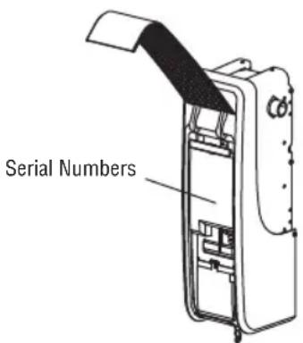 LIFT-MASTER 8500WMC - myQ Serial Number - 2