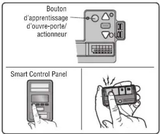 LIFT-MASTER 8500WMC - POUR SUPPRIMER TOUTES LES PROGRAMMATION DE LUMIÈRE À DISTANCE DEL myQ - 2