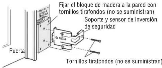 LIFT-MASTER 8500WMC - OPCION B: Instalacion en la pared - 1