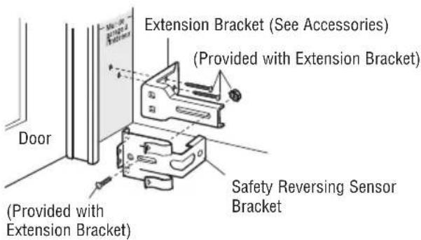LIFT-MASTER 8500WMC - OPTION B: Wall Installation - 2