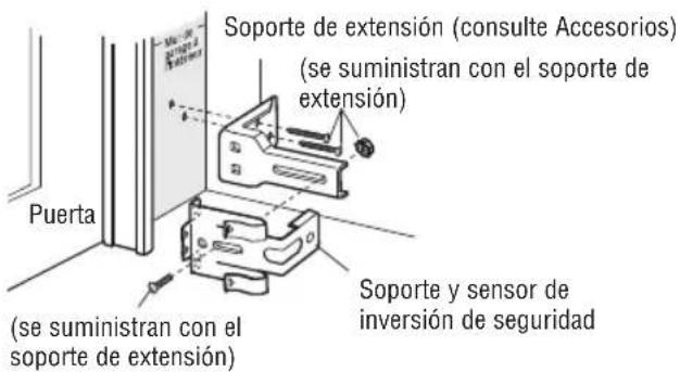 LIFT-MASTER 8500WMC - OPCION B: Instalacion en la pared - 2