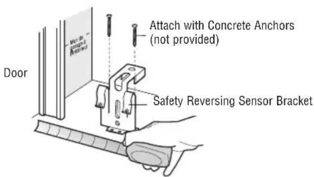 LIFT-MASTER 8500WMC - OPTION C: Floor Installation - 1