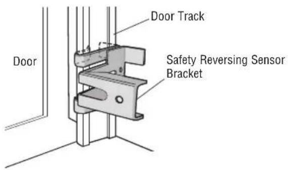 LIFT-MASTER 8500WMC - OPTION A: Track Installation (Recommended) - 1