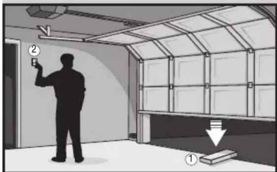 LIFT-MASTER 8500WMC - Test the opener safety features: - 1