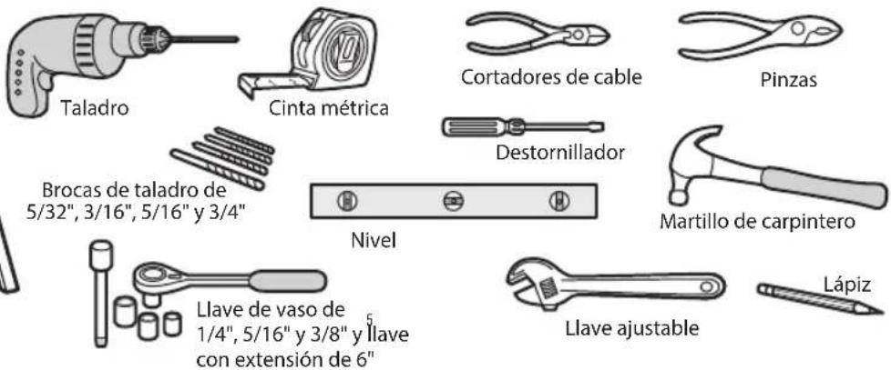 LIFT-MASTER 8500WMC - Herramientos necessities - 2