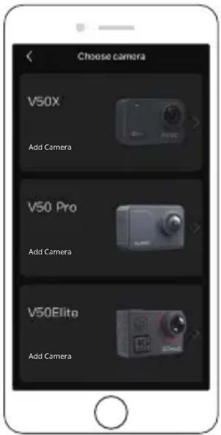 Akaso V50 X - CONNEXION À L'APPLICATION - 1
