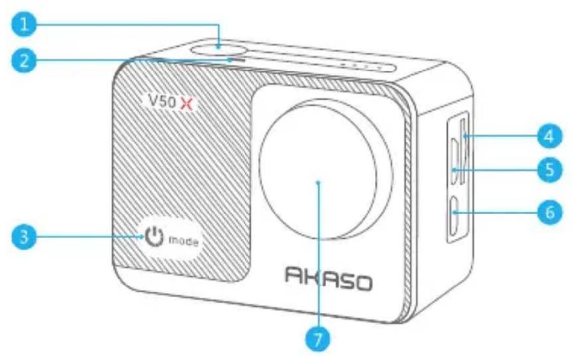 Akaso V50 X - LA SUA V50X - 1