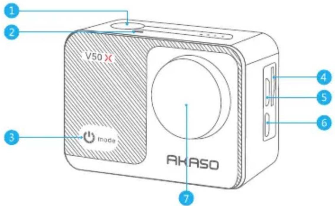 Akaso V50 X - SU V50X - 1