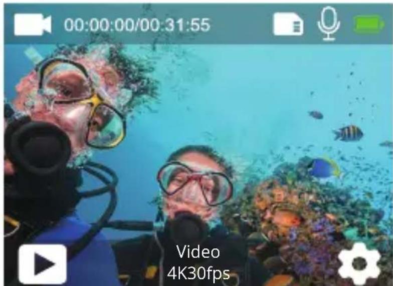 Akaso V50 X - Video Mode - 1