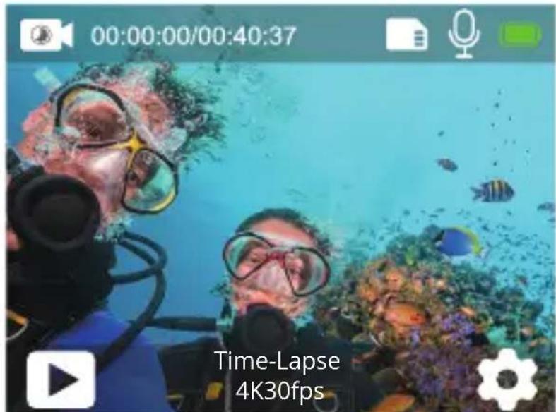 Akaso V50 X - Mode Video Time-Lapse - 1