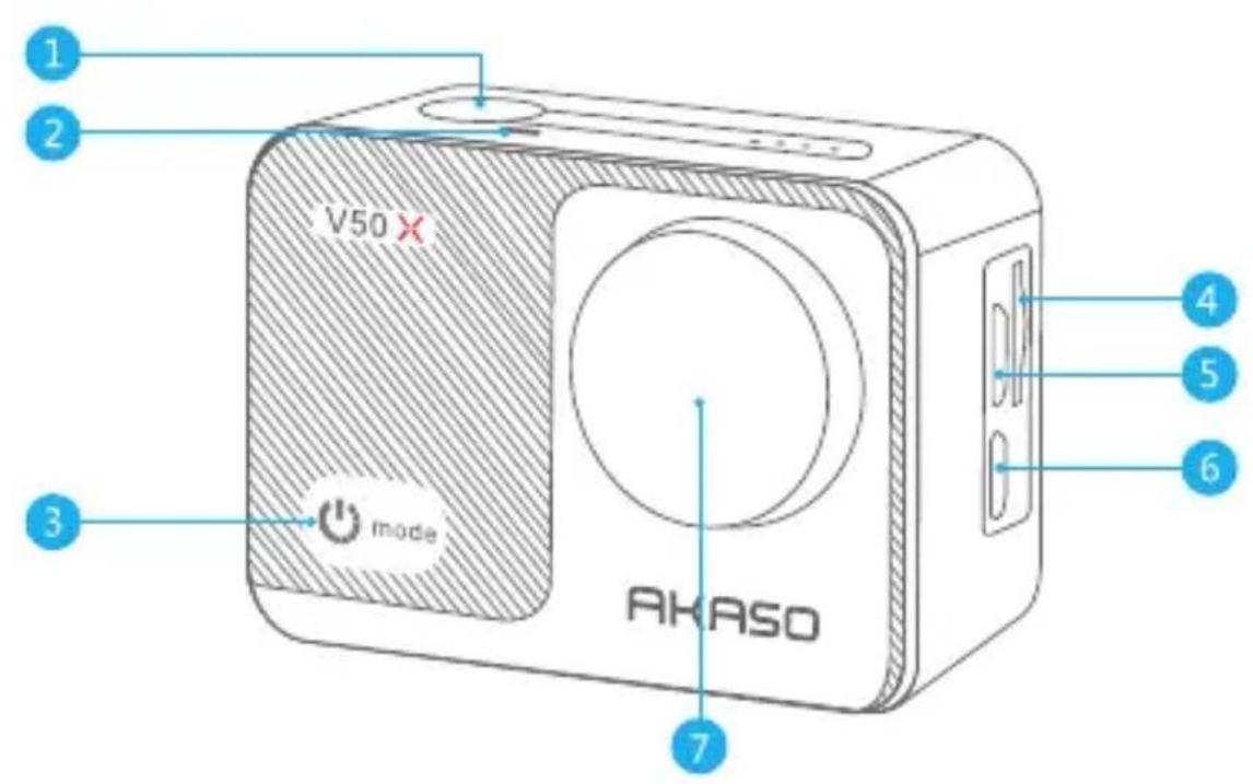 Akaso V50 X - LA SUA V50X - 1