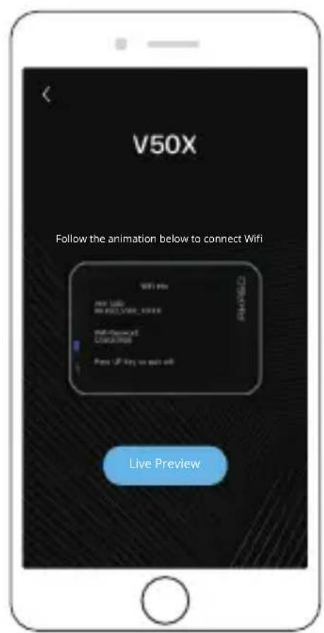 Akaso V50 X - CONNEXION À L'APPLICATION - 2