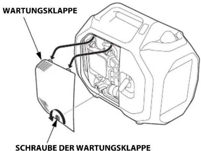 Honda EU32i - DEN LUFTFILTER PRÜFEN - 1