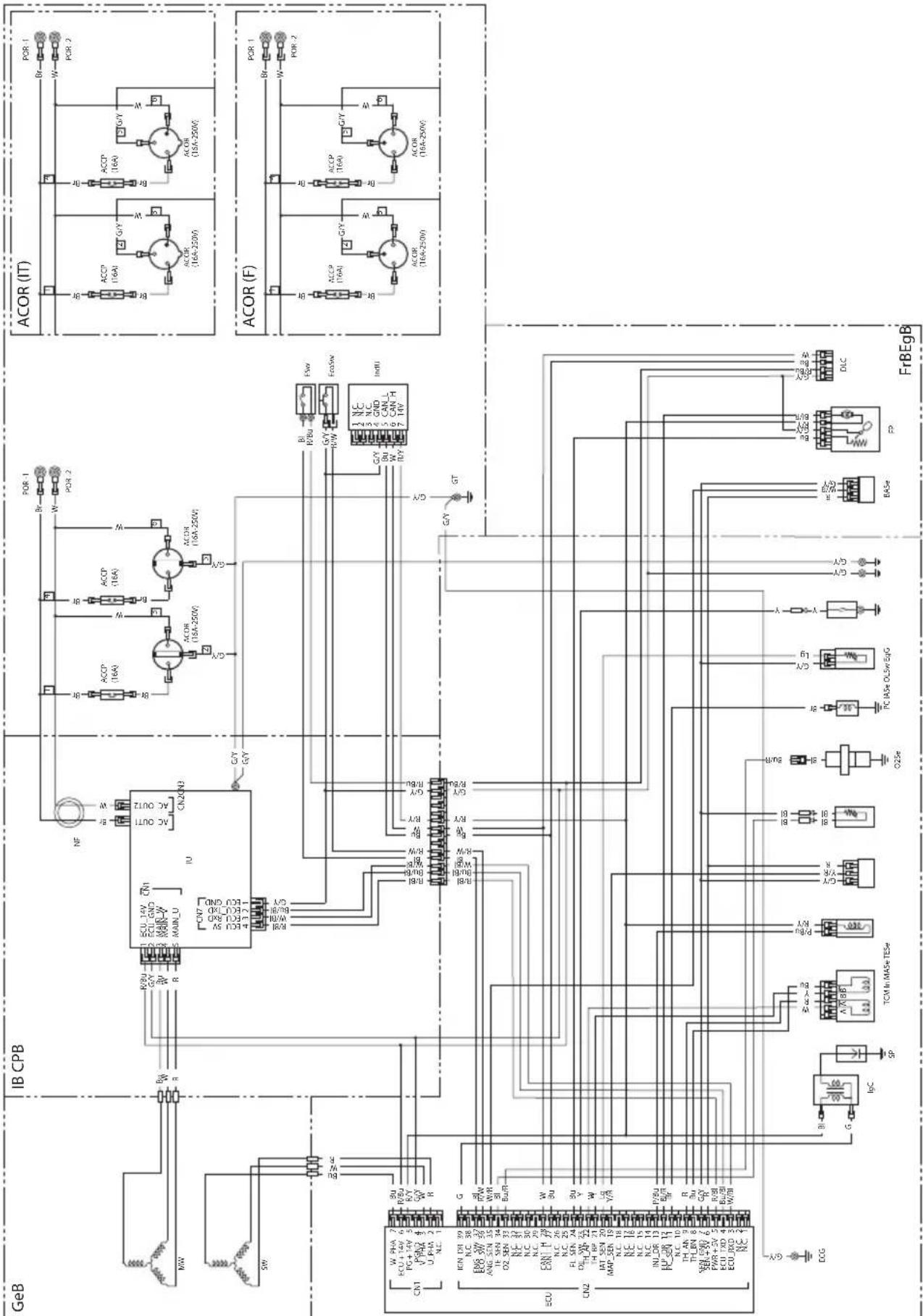 Honda EU32i - DIAGRAMMA DEI COLLEGAMENTI - 1