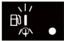 Honda EU32i - Spia del livello del carburante - 6