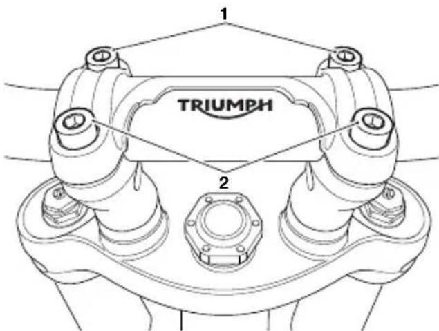 TRIUMPH Scrambler 1200 XC (2019) - Entretien et réglage - 1