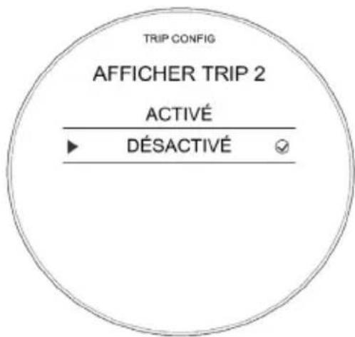 TRIUMPH Scrambler 1200 XC (2019) - Activation/Désactivation du totalisateur partiel 2 - 1