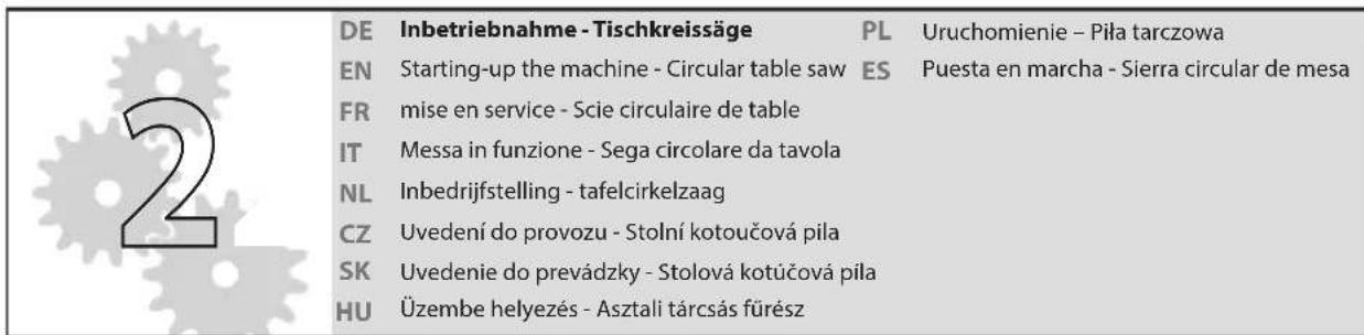 Güde TKGS 210 - LIEFERUMFANG | DELIVERED ITEMS | ARTICLES DÉLIVRÉS | VOLUME DELLA FORNITURA | LEVERINGSOMVANG | OBJÉM DODÁVKY | ROZSAH DODÁVKY | SZÁLLITÁSI TERJEDELEM - 10