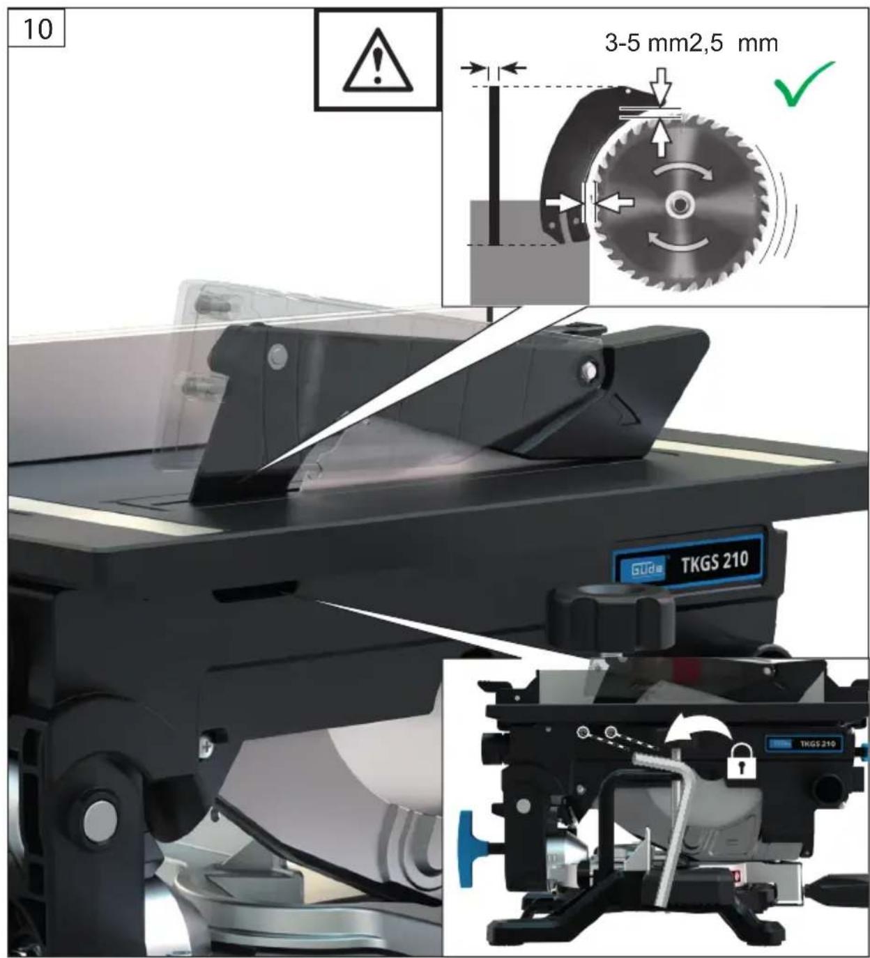 Güde TKGS 210 - 11