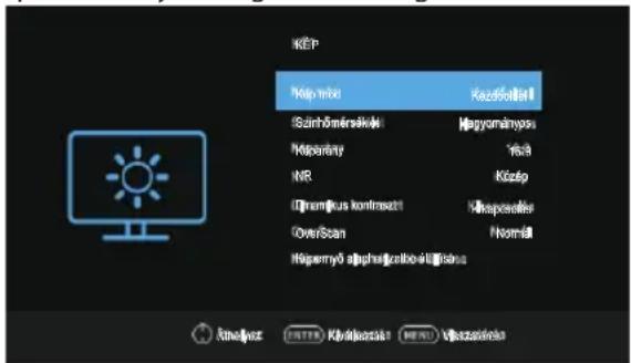 OK ODL 32850HCTB - Picture (Kép) Menu - 1