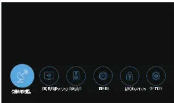 OK ODL 32850HCTB - How to Navigate Menus - 1
