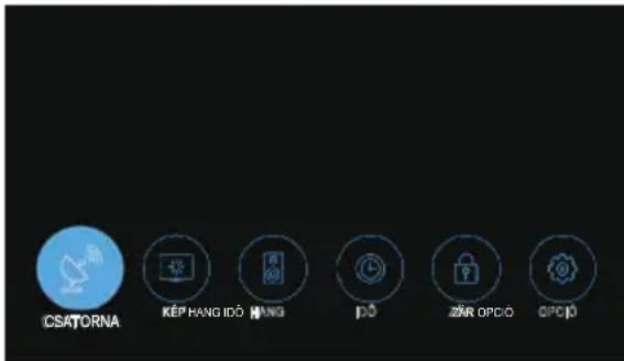OK ODL 32850HCTB - Hogyan lehet a menükben navigálni? - 1
