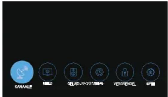 OK ODL 32850HCTB - Hoe door de menu's te bladeren - 1