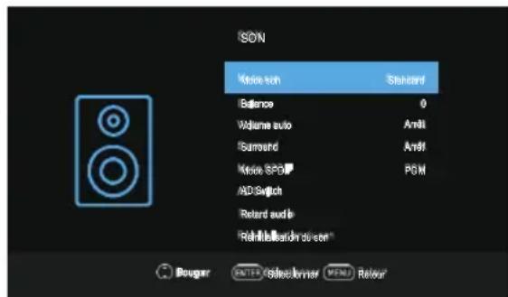 OK ODL 32850HCTB - Sound (Son) Menu - 1