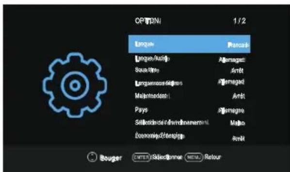 OK ODL 32850HCTB - Menu Option - 1
