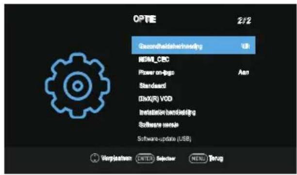 OK ODL 32850HCTB - Sound (Optie) menu - 2