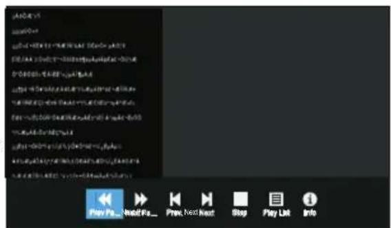 OK ODL 32850HCTB - When playing Text files: - 1