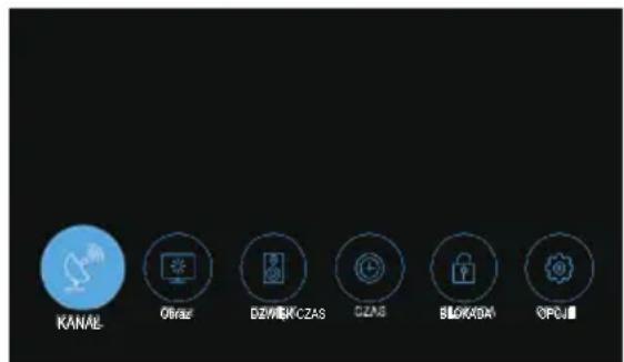 OK ODL 32850HCTB - Jak nawigowa'po menu - 1