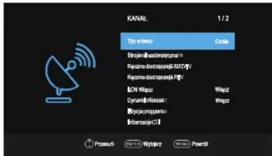 OK ODL 32850HCTB - Menu kanalu - 2