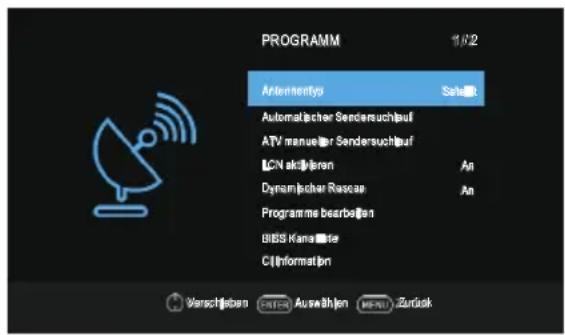 OK ODL 32850HCTB - Satelliten-Einrichtung - 1