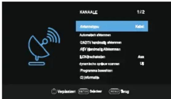 OK ODL 32850HCTB - Kanaal menu - 2