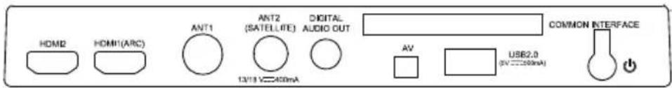 OK ODL 32850HCTB - Hátsó és oldalsó panel - 2