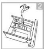 Veripart VPWM101 - De wasmiddelverdeler reinigen - 2