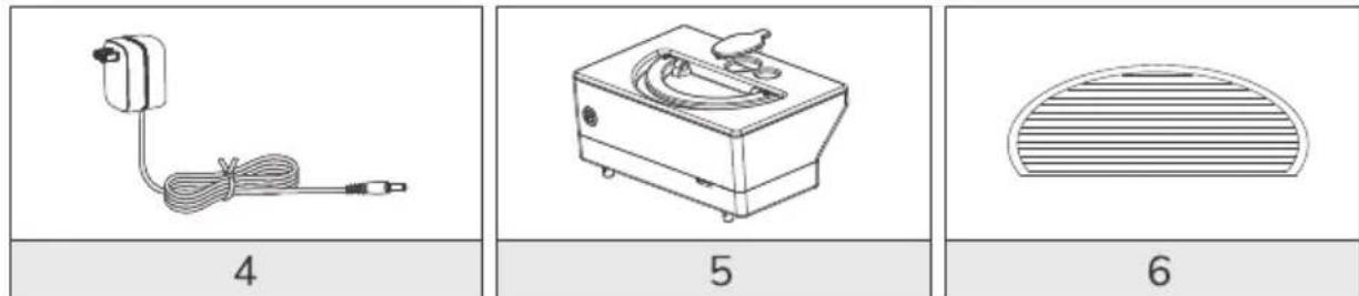 ZACO V5x - Listedaccessoires - 2