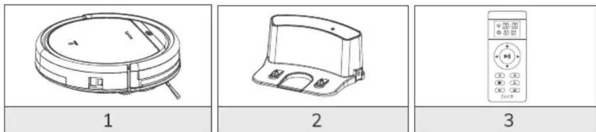 ZACO V5x - Listedaccessoires - 1
