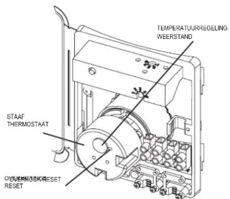 Remeha Aqua pro 100 - Aansluiten elektrisch vewarmingselement (accessoire) - 2