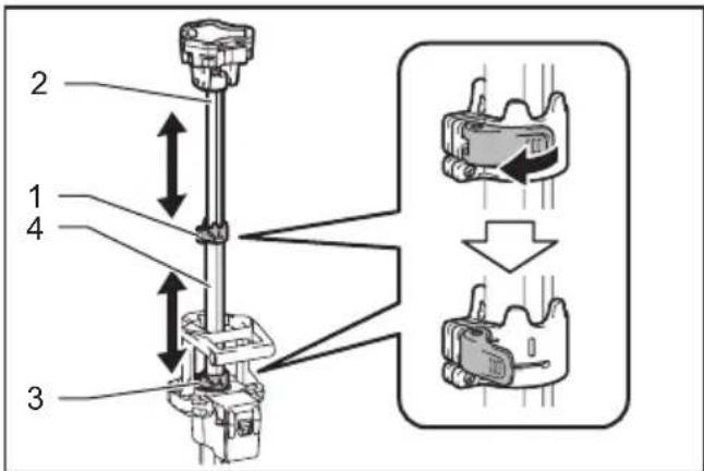 MAKITA DML813 - Como ajustar a alta do refletor - 1